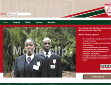 Tablet Screenshot of mabotwane.co.za